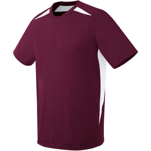 Russell Athletic Youth Hawk Jersey (322871), Color 'Maroon/White'
